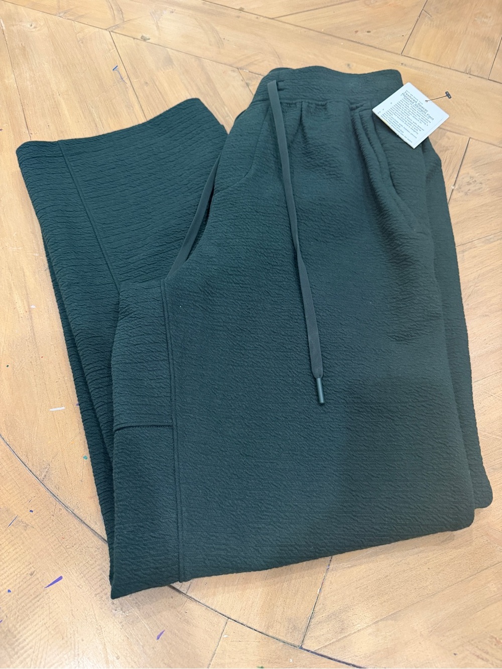 lululemon athletica Forest Green Textured Joggers